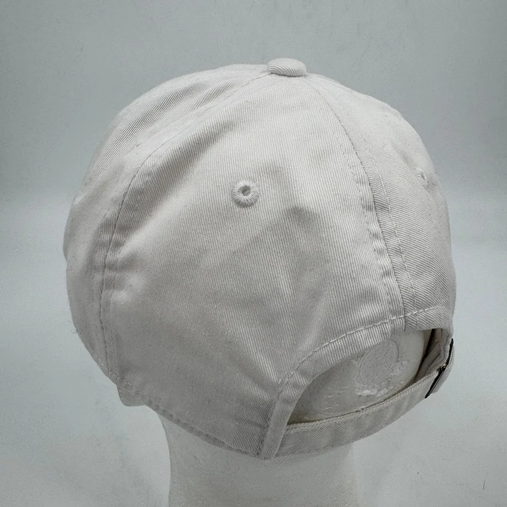 American Needle Masters Golf Hat Unisex Adjustable White‎ Embroidered Logo Cap